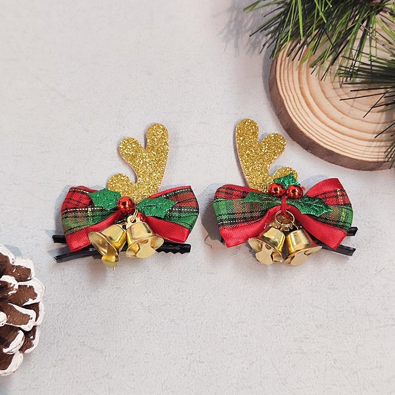 Świecące Świąteczne Akcesoria do Włosów Bałwana: Świecąca opaska i spinka do włosów dla dorosłych i dzieci