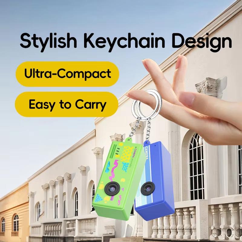 Mini Retro Thumb Keychain Camera 1080P Video Recording CCD Digital Camera 0.96Inch Portable Charmer Small Camcorder With Flash Support TF Card G6 X7