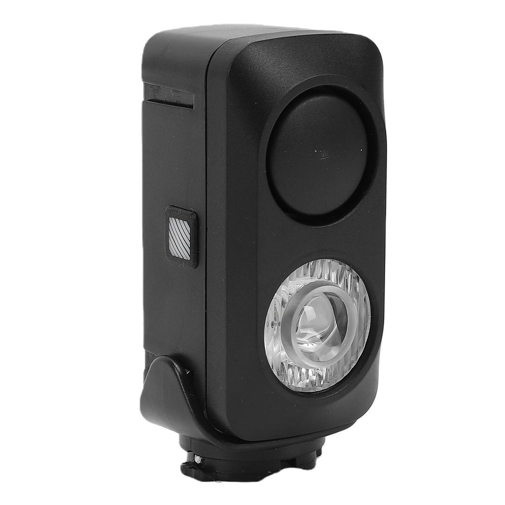 Fahrradlicht Wasserdicht Schnellverschluss Wiederaufladbar Superhelles LED-Lenkerlicht mit 120dB Hupe Kabelgebundene Fernbedienung