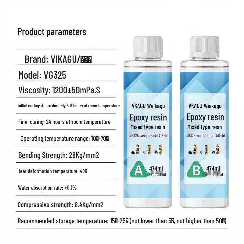 VIKAGU VG325 High Transparency Fast Dry Epoxy Resin