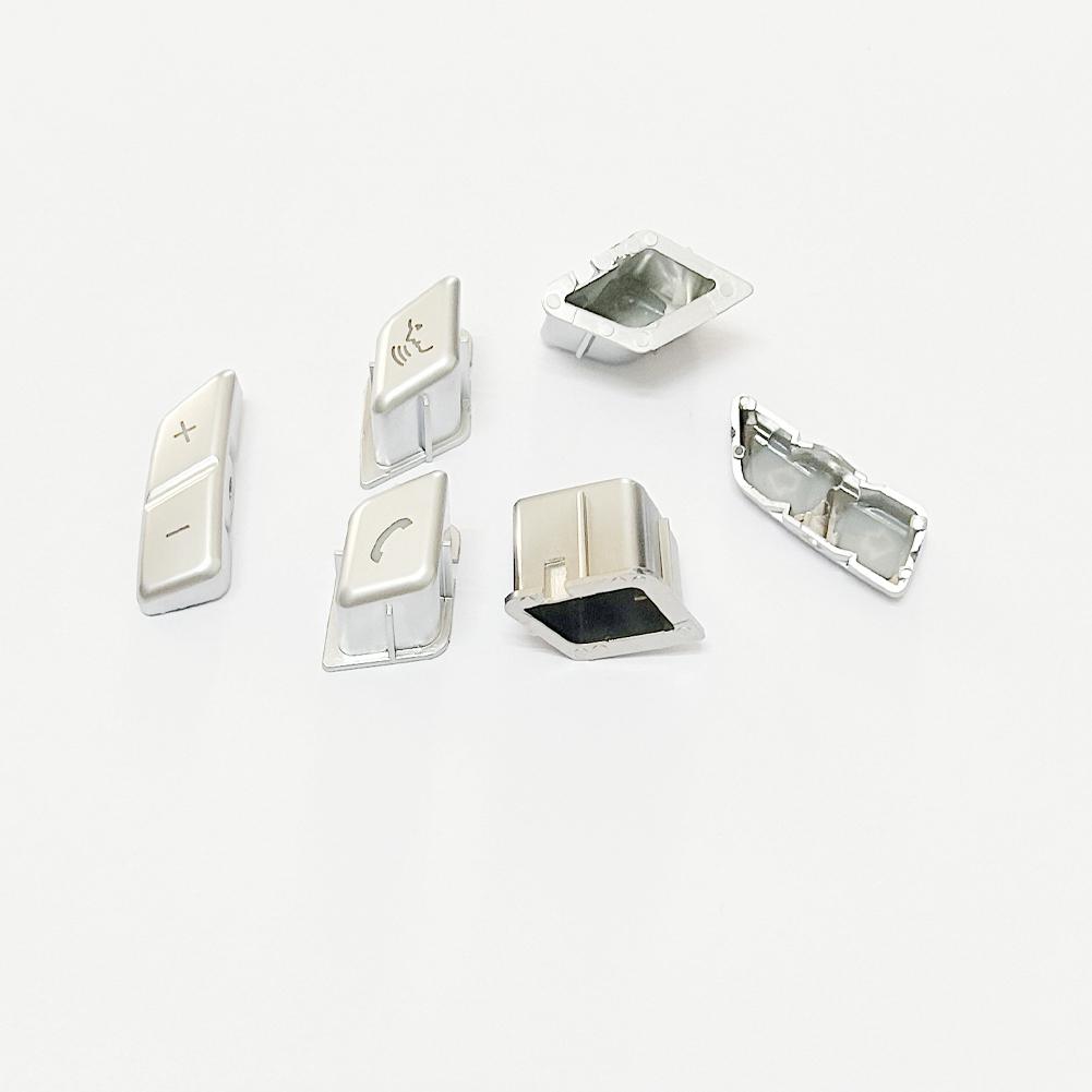 Silver Car Steering Wheel M Button Switch Replacement for BMW 3 Series E90 E92 E93 M3 /1 Series E81 E82 E87 E88 /X1