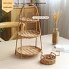 European Style Rattan Multi-tier Serving Basket