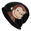 Curious George Collage Bonnet Hat Hip Hop Outdoor Skullies Beanies Hats Unisex Warm Multifunction Cap