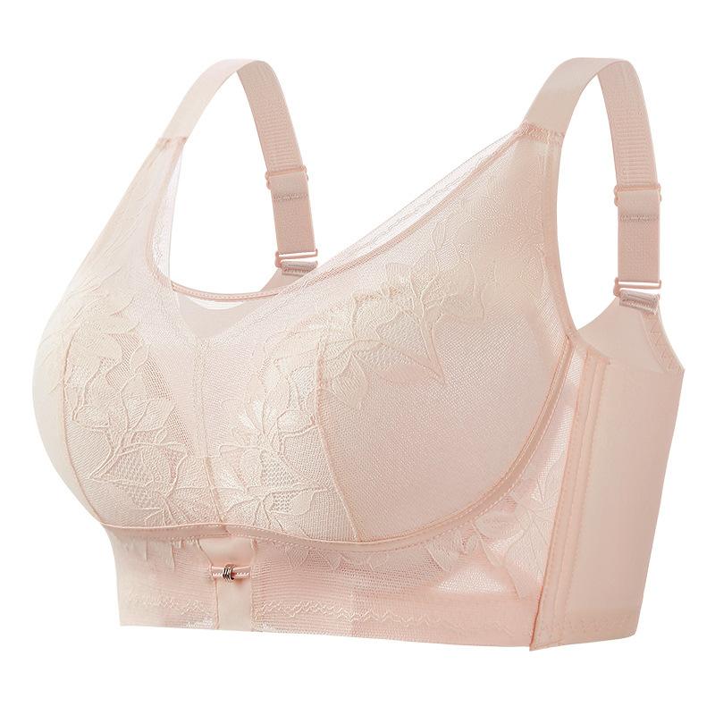 Ondergoed Dunne Sexy BH Zonder Beugel Dubbele Rij Push-up BH Verstelbare Grote Maat BH