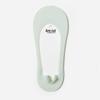Women's Ice Silk Low-Cut Socks - Silicone Anti-Slip, V-Neck Invisible Design, Summer Thin Cotton Soles, Trendy Style.