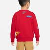 Nike Sweatshirt With Letter Print Round Neck Pullover Kids tops Red DV4364--657