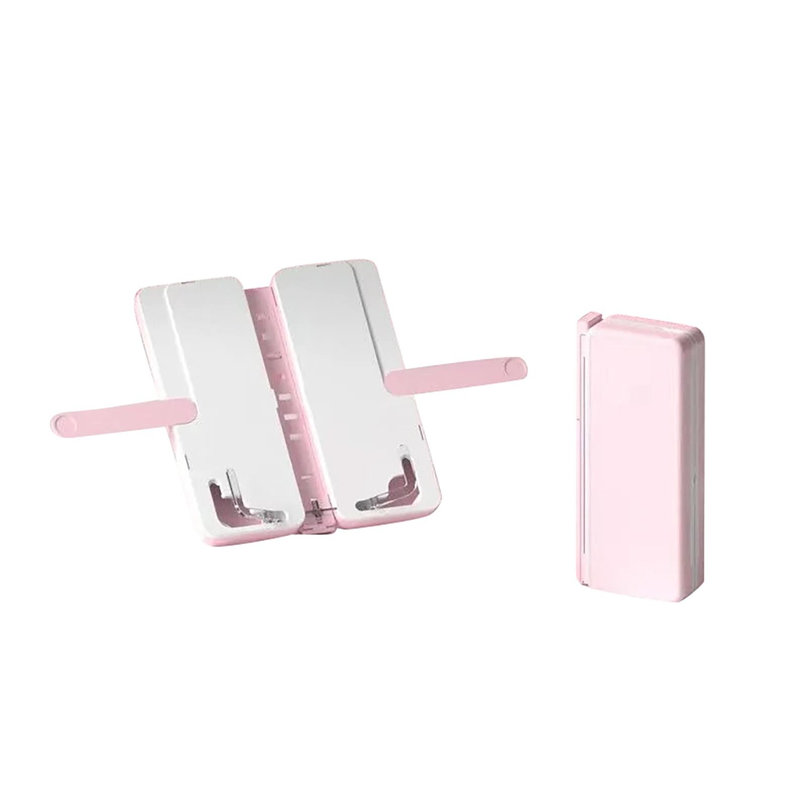 

Multifunctional Reading Stand Pen Box New Easy Use Reading Stand Stationery Box Multifunctional Stand Stationery Box рожевий