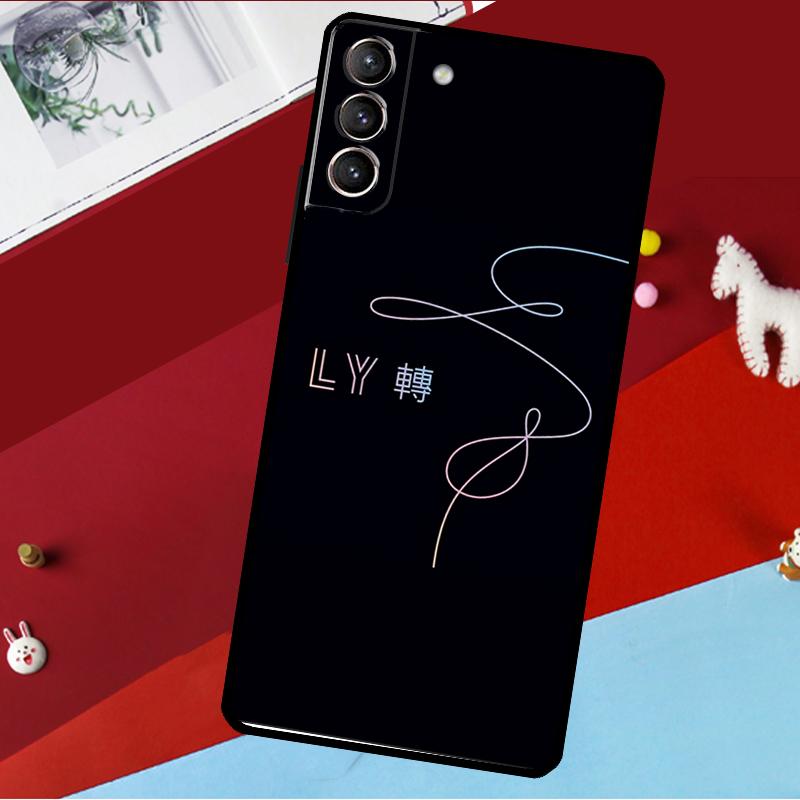 Love Yourself Flower Kpop Case For Samsung Galaxy S20 FE S21 FE S22 S23 Ultra Note 20 S9 S10 Note 10 Plus Back Cover
