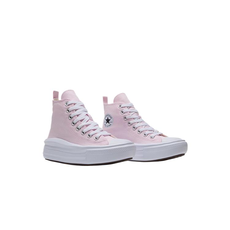 Converse Chuck Taylor All Star Move New Found Bloom Comfortable Lace-Up High-Top Canvas Shoes Unisex sneakers A15857C