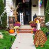 Autumn Goose Outfit Thanksgiving Halloween Christmas Goose Costume Holiday Lawn Goose Clothes