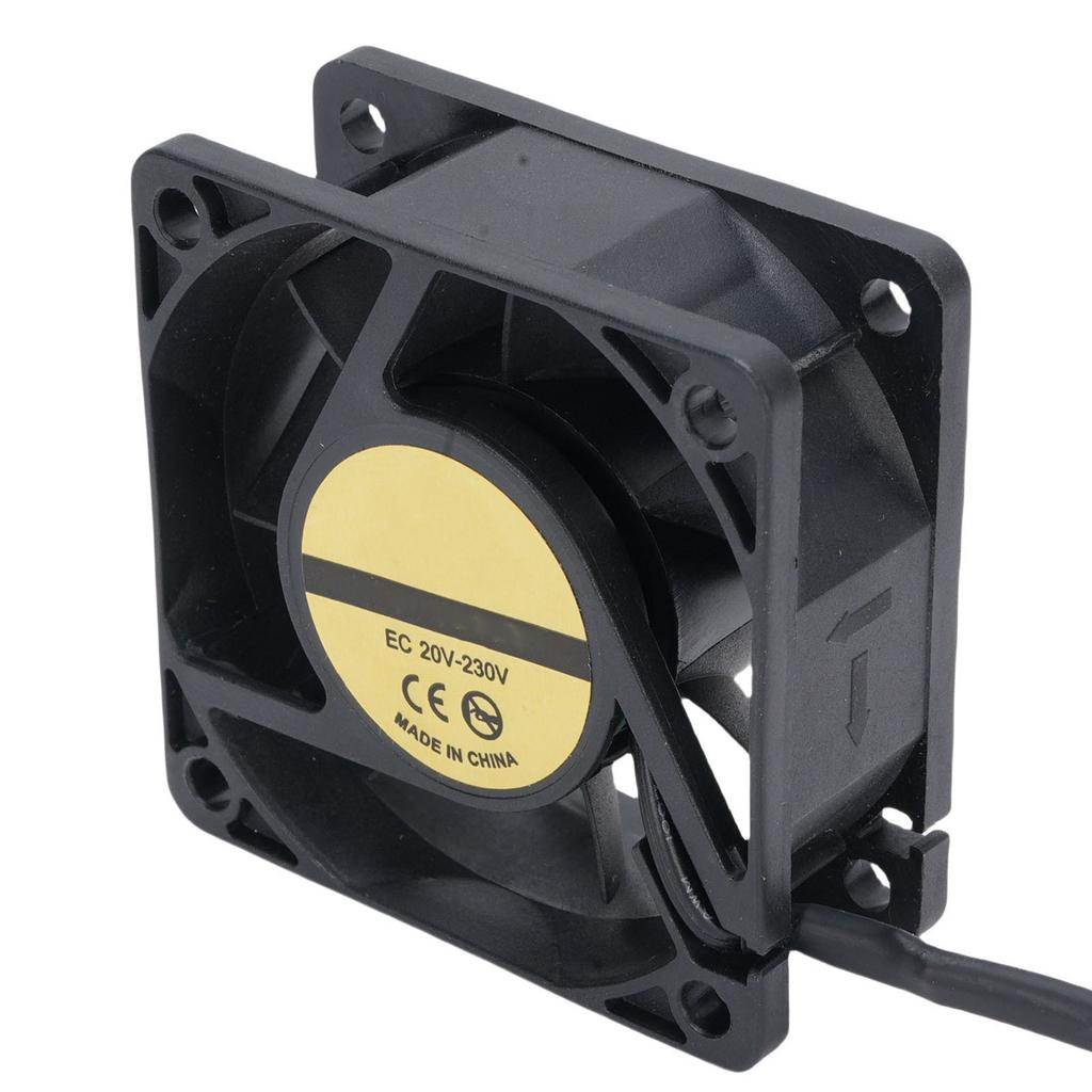 Lüfter zur Kühlung elektronischer Geräte, Doppelkugellager 6025 Klein für Belüftungs- und Abluftprojekte 60x60x25mm US-Stecker