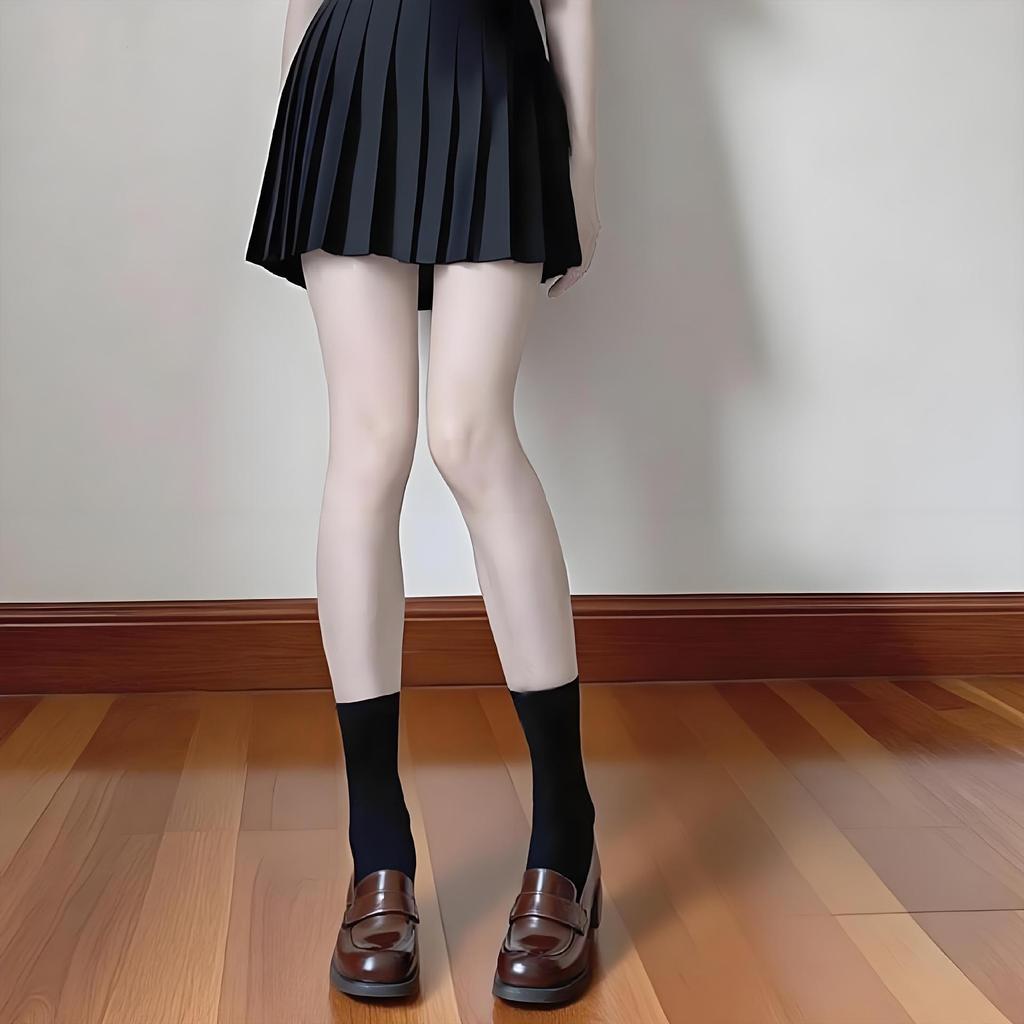 Velvet Thigh-High Stockings with Bow – Sexy Halloween Costume Socks