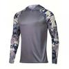 Fishing Clothes Sun-proof Long-sleeved UV Protection Hooded Upf50+