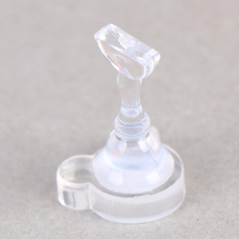 1 Set Non-Magnetic Nail Display Acrylic Nail Display Stand Tips Holder Nail Practice Stand Fingernail Diy Manicure Stand Tools