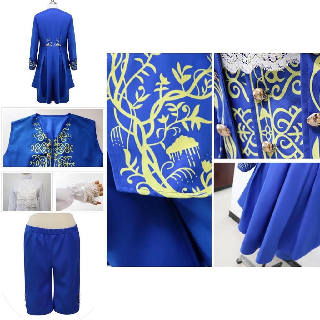 Enchanting Beauty And The Beast Adult Cosplay Prince Adam Costume For Halloween