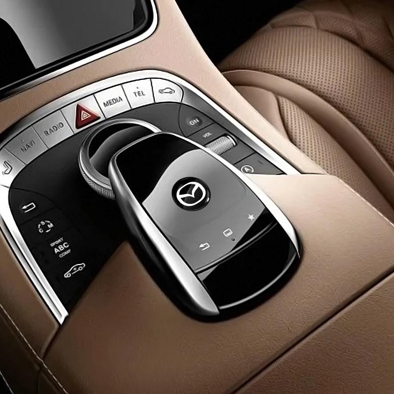 Autocolante Găură Cheie Blocare Mașină Protecție Blocare Ușă Autocolante 3D Mașină Pentru Mazda 6 3 CX5 5 2 323 CX7 Demio Atenza Axela MX30 CX30 CX3 CX9 RX8 RX7