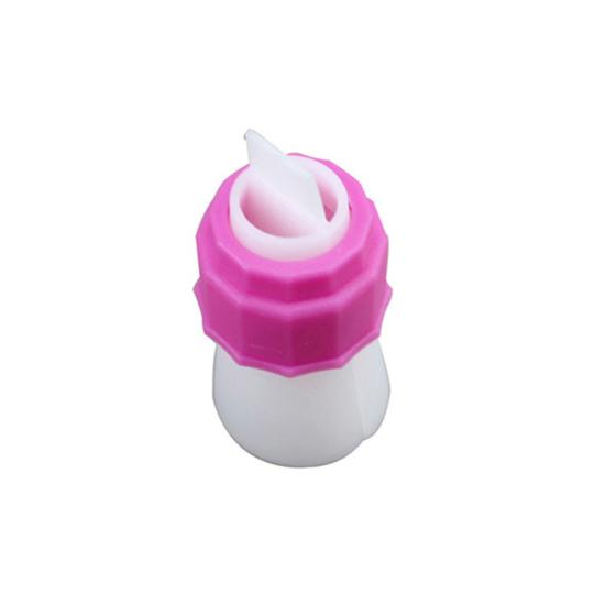 5Pcs Dual-color Tube Converter Tip Cream Bag Nozzles Fondant Cake Cupcake Decor