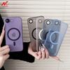 For iPhone 16e Ultra Thin Case For Magsafe Slim Matte Lens Protector Magnetic Charge Cover for iPhone 13 17 12 14 15 16 Pro Max