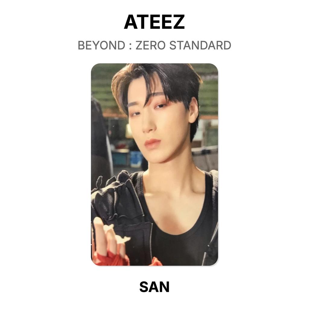 ATEEZ BEYOND : ZERO STANDARD Official Photocard