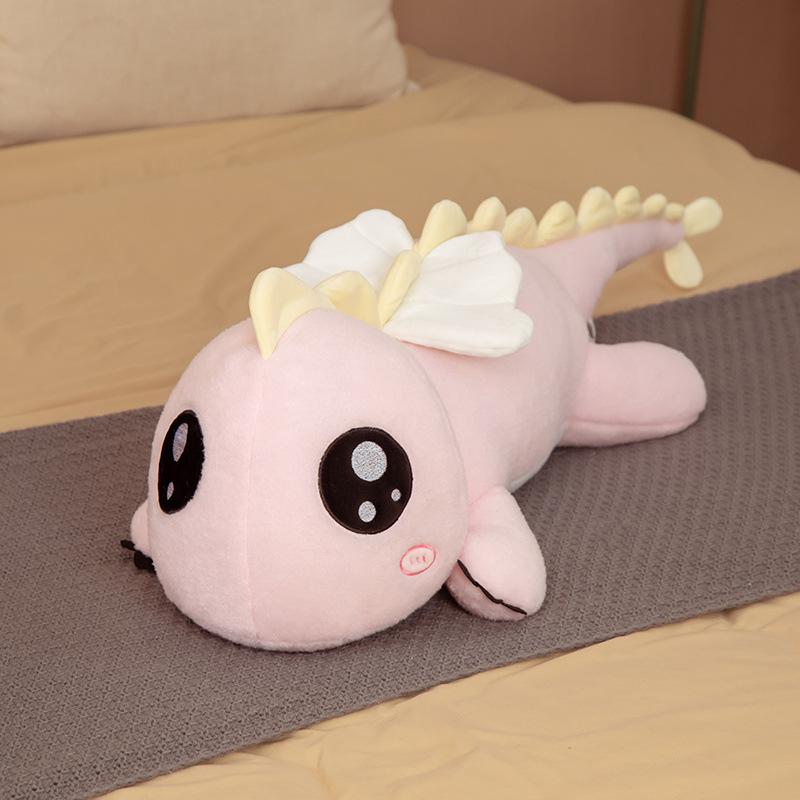 

Плюшевая подушка-динозавр - Милый компаньон для сна для девочек 90cm (650g) розовый