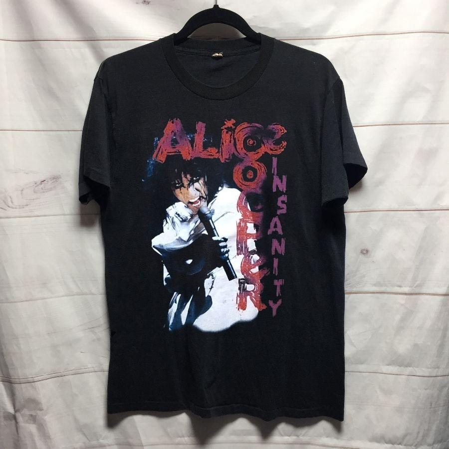 Alice Cooper Insanity unisex black short sleeve tshirt QT7601 XL