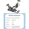 Heavy-duty Car Cargo Tie-down Straps Retractable Ratchet Tie-down Straps 1500 Lb Load Capacity Suitable for Motorcycles and Cars