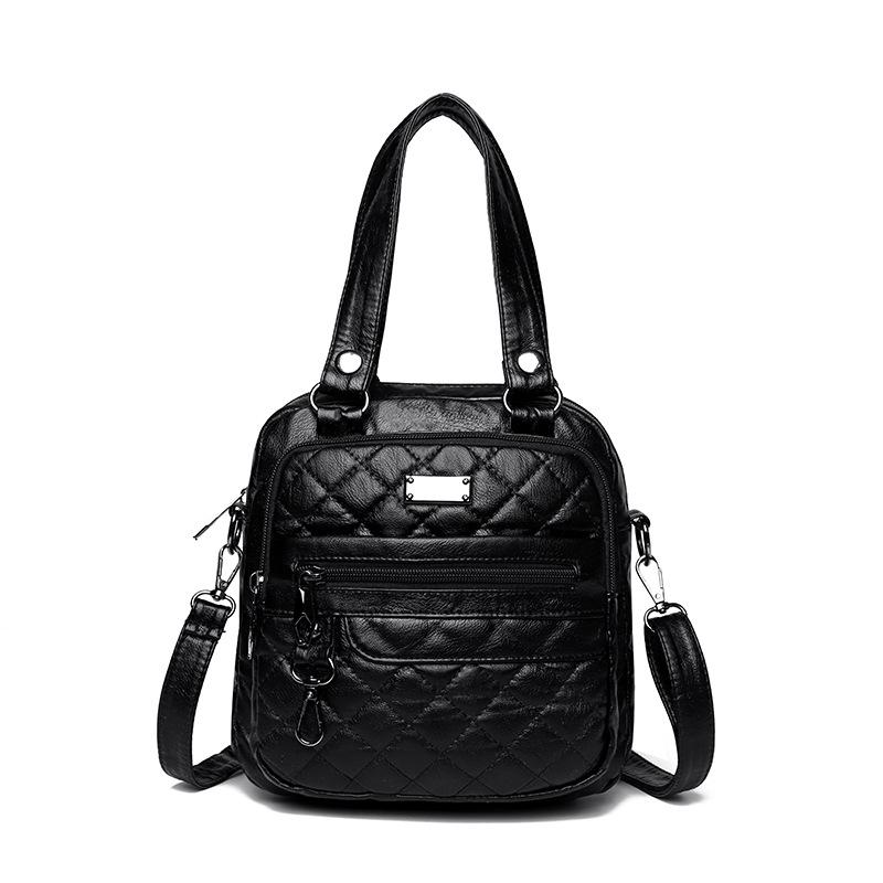 

2025 spring new women s bags fashionable middle-aged mother bags shoulder messenger bags women s diamond large-capacity handbags