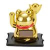 Chinese Lucky Cat Large Gold Maneki Nice Neko Waving Hand Paw Up Wealth Prosperity Welcoming Good Luck Waving Cat Birthday Gift Idea Decor