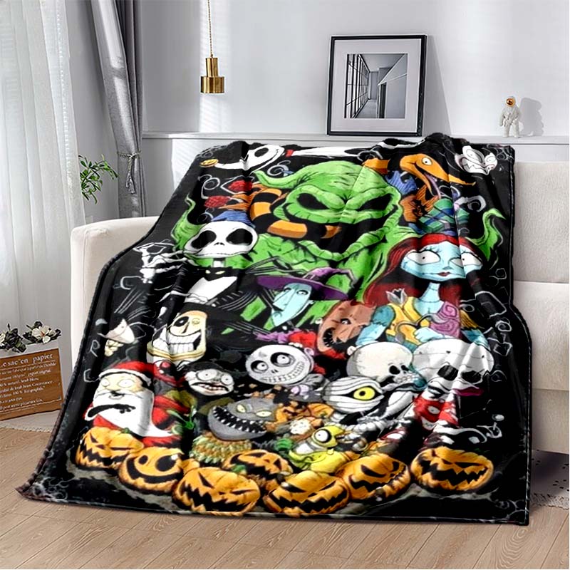 Princess and Knight Boat Scene Flannel Blanket, Magical Lantern Sky Throw Blanket