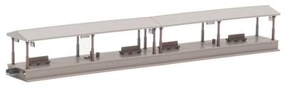 TOMIX N Gauge Island Platform Local Type Roofed Extension 4258 Diorama Supplies