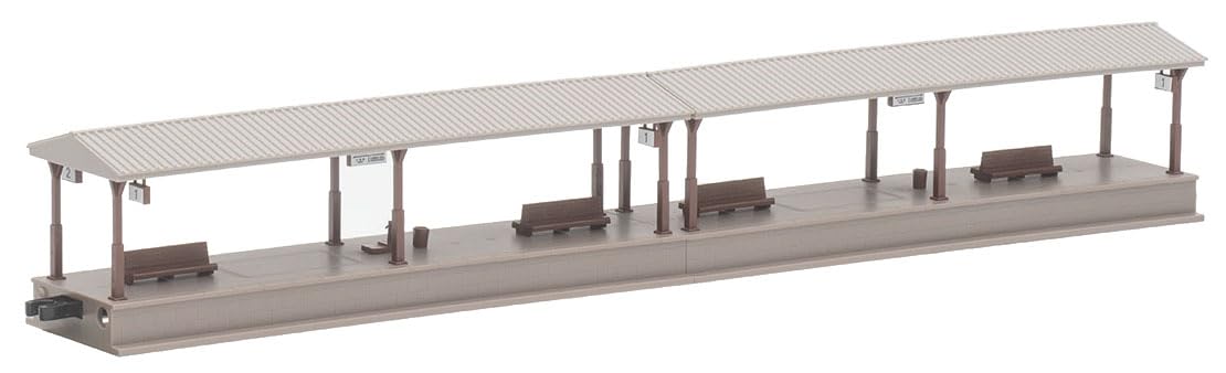 TOMIX N Gauge Island Platform Local Type Roofed Extension 4258 Diorama Supplies