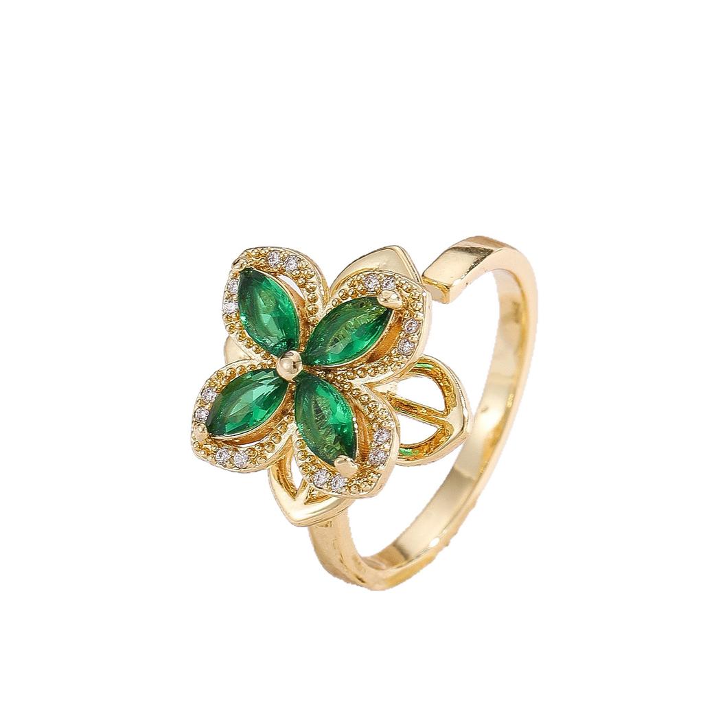 Fidget Spinner Ring for Women, Minimalist Fashion Rotatable Ring, INS Trend Light Luxury Cool Style Jewelry