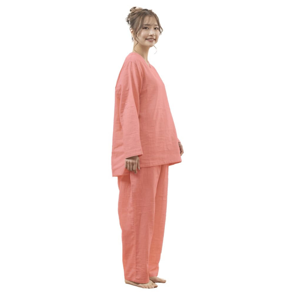 

Yell Двойная марля и Размеры и Идеально для пребывания или в качестве подарка для посещений больницы Размер Миссис. Женская пижама, 100% хлопок, унисекс, стильная, весенняя,