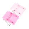 Mini Make-up Bag Cute Sequined Transparent Lipstick Bag Pink Key Chain Make-up Bag Case
