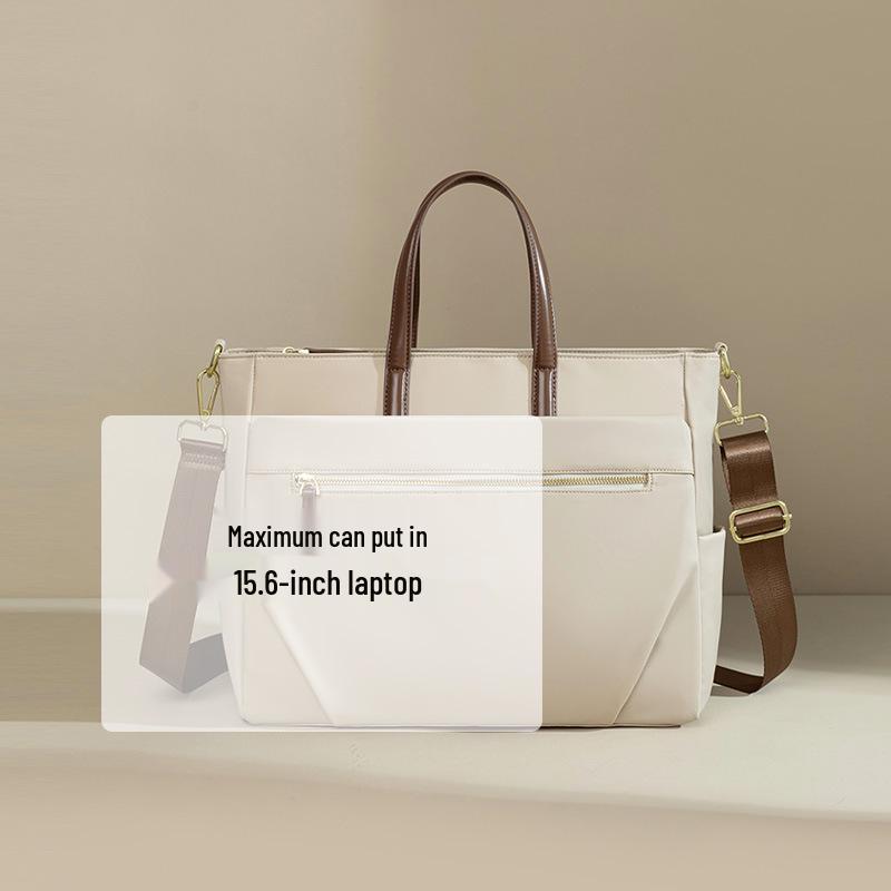 Women's 15.6" Laptop Tote Bag - Large Capacity Shoulder & Crossbody Handbag