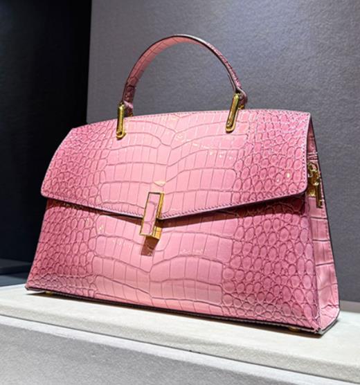 Sacs à main pour femmes en cuir véritable Mode de luxe Dame Sac coquillage à poignée supérieure 2023 Nouveaux sacs à bandoulière croisés à motif crocodile