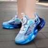 Boys' shoes spring mesh breathable mesh shoes 2025 new children's soft-soled air cushion sports basketball shoes running tide