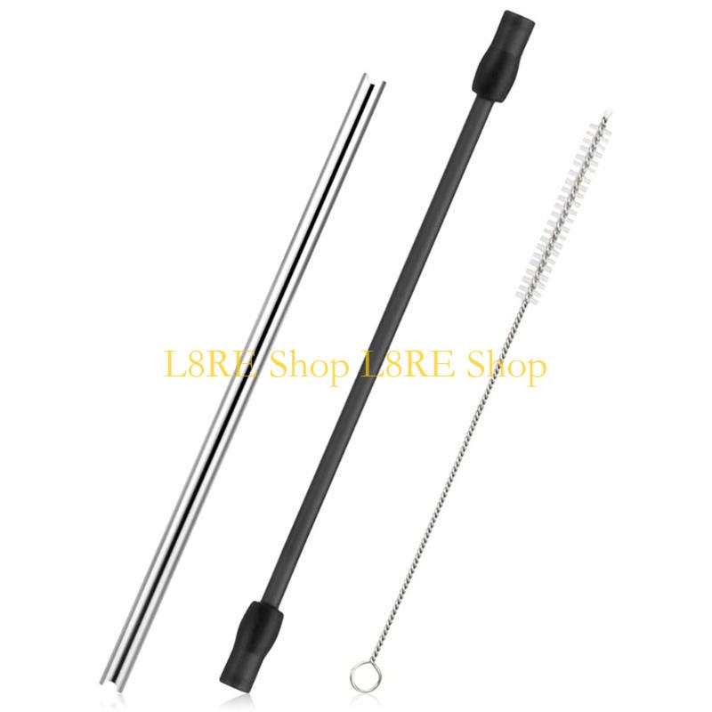 L8RE Metall-Milchschlauch-Set Ersatzschläuche Milchschlauch Reinigungszubehör Set Kaffeegeschirr Großartig für Vollautomaten