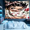 Betty Boop Print Tapestry, Lightweight Wall Hanging, for Bedroom, Dorm, Living Room, Home Art Decor - Birthday Christmas Gift for Friends