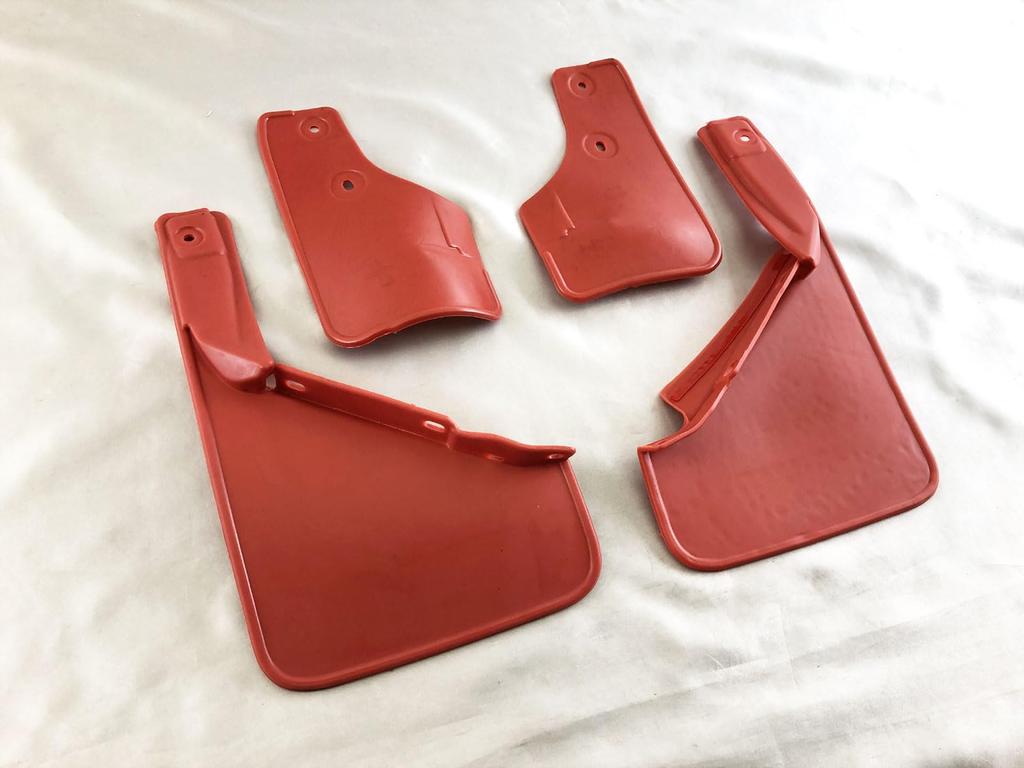 BRIGHTZ Mudguards for Toyota Taft LA900S Red LA910S, [MUD-025]