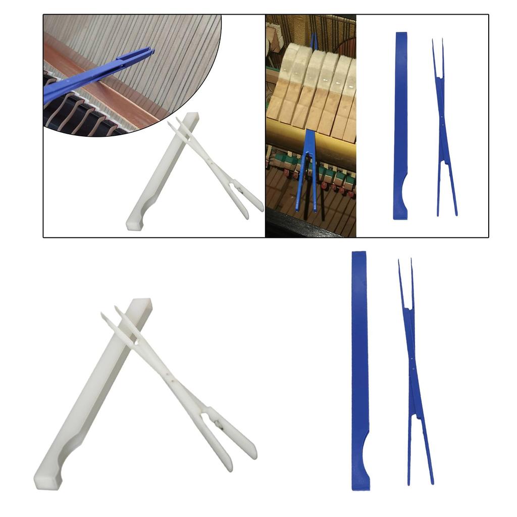 Dämpferclip für Klavier, Nylon-Dämpfer, Spezialwerkzeug, Reparaturausrüstung, einfacheres Mischen von Alt- und Diskantstimmen, Klavierstimmwerkzeug für Anfänger