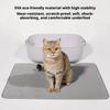 Cat Litter Mat Waterproof Double Layer Pet Litter Box Mat Pet Toilet Cat Mat Nonslip Sand Pet Cat Washable Clean Mat