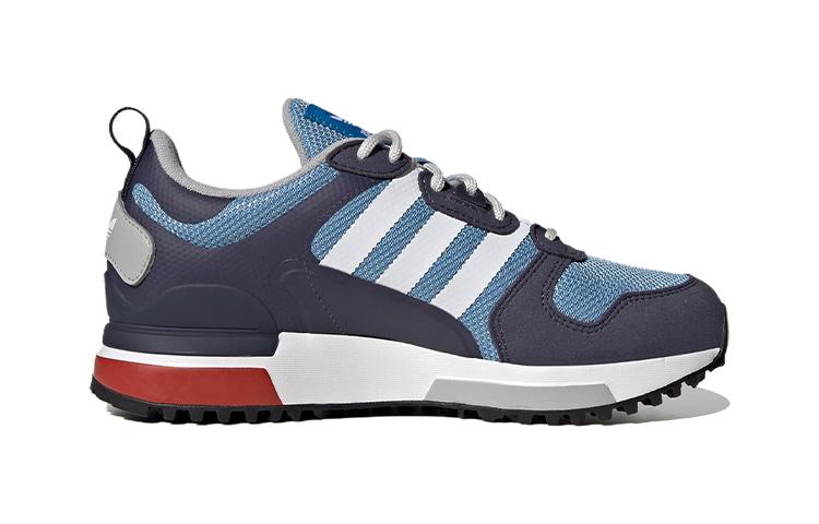 adidas Originals ZX 700 Pantofi Sport Rezistenți la Abraziune Respirabili cu Partea Joasă pentru Copii Stil de Viață Negru Albastru HP8871