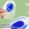 Gel Heel Cushions for Heel Pains Relief, Heel Cushions Inserts Gel Heel Cup Heel Support Pads Heel Inserts for Women Man