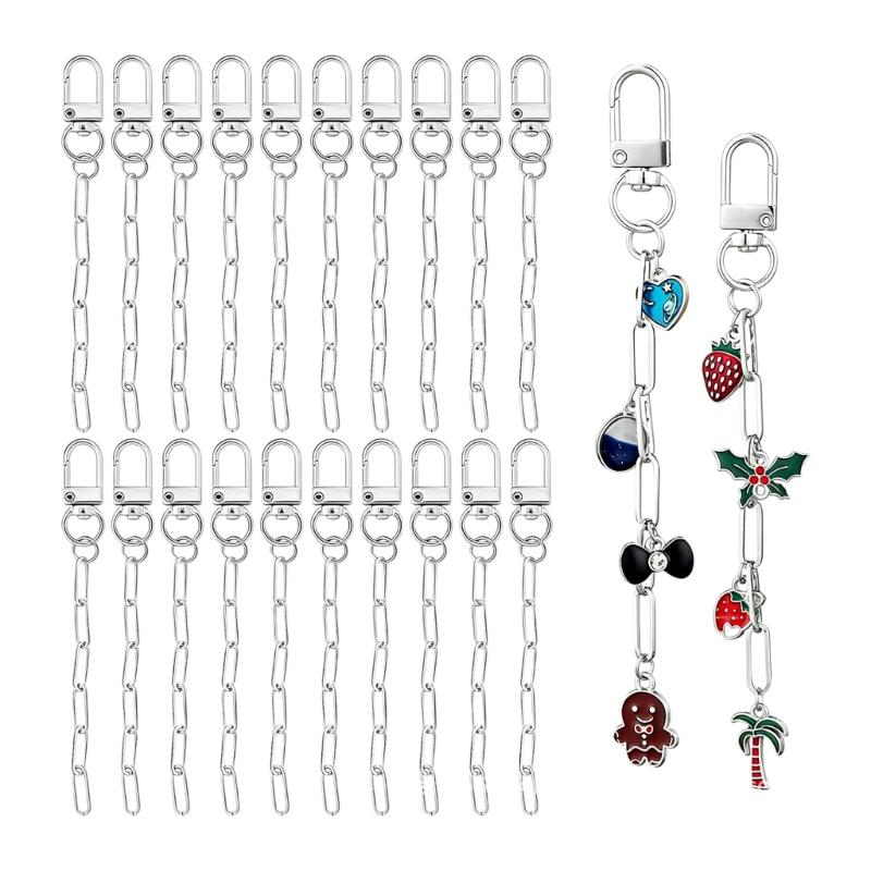 Alloy Keychain Craft Kits With Multiple Accessories For Personalised Jewelry Making And Creative Gifts Keyring Supplies