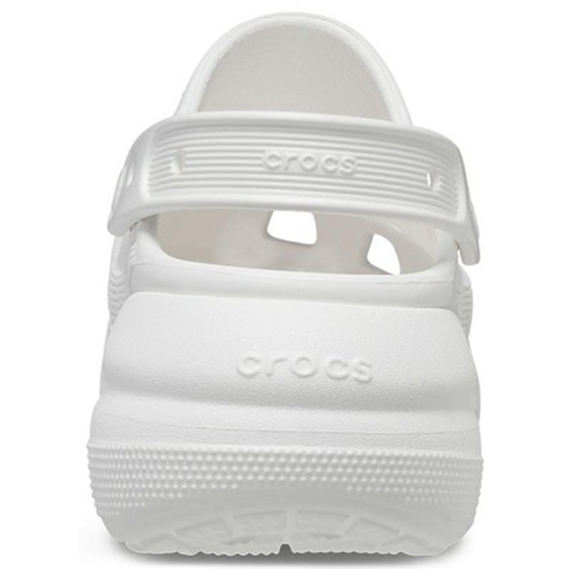 Crocs Crush Clog EVA Puff Shoes Sandals 5.2cm Unisex White