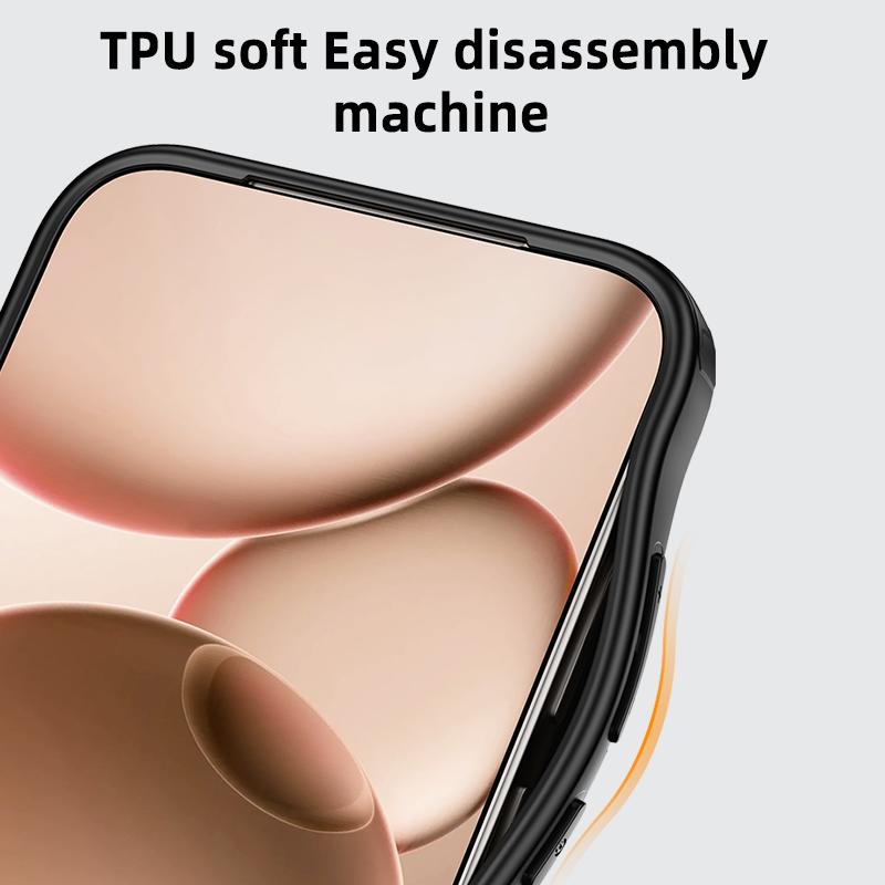 For Oppo Find X9s and X9s Pro Case Magnetic Frosted Semi-transparent Baby Skin Raised Camera Lens Lips Hybrid Soft Cover