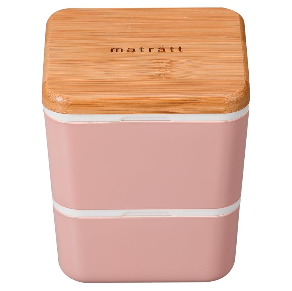Masakazu Mosle Square Nest Lunch Coral W10 D10 H11 27421 Size Approx.