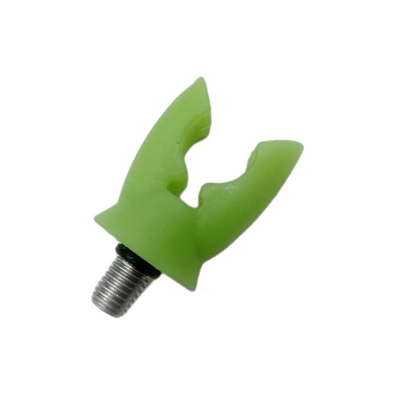 Fishing Rod Gripper Rest Head Fishing Accessories Universal Silicone Poles Holder Gripper Rest Holder Thread