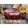 Leather Duffel Bag For Men, Leather Travel Bag, Duffle Bag for Men, Handmade Leather Weekender Bag, Handmade Leather Duffle